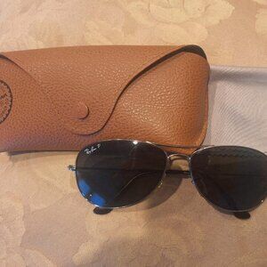 Ray-Ban RB3362 004 59/14 Cockpit Gunmetal Frame/Green Polarized Lens 3P -Unisex